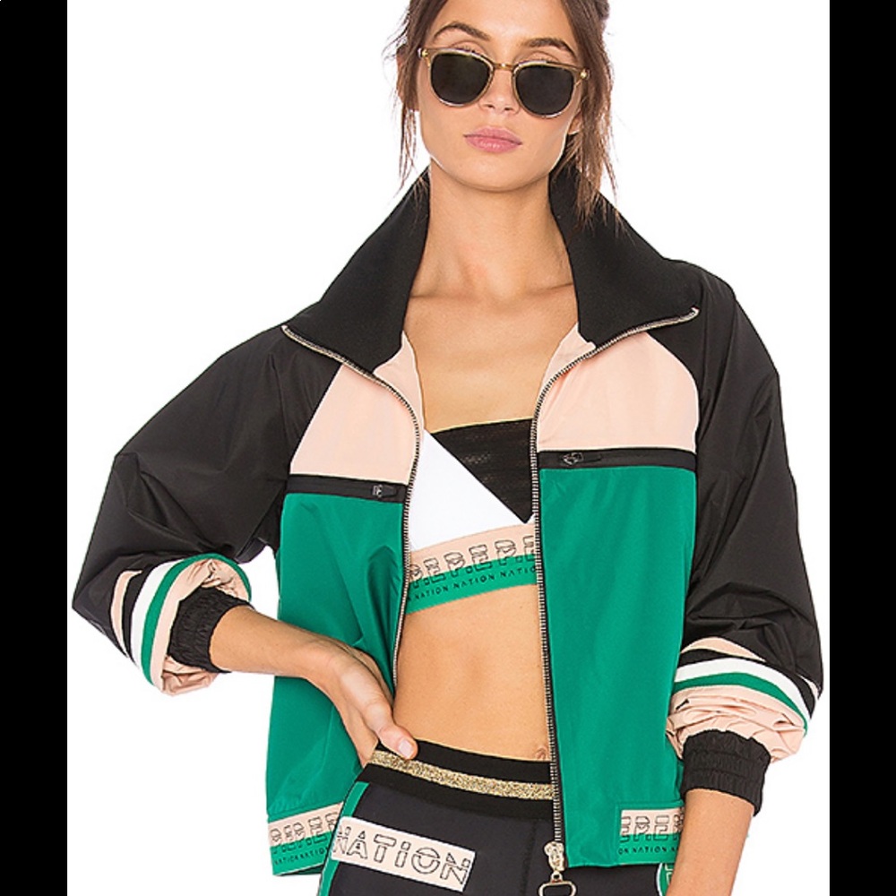 NWT PE NATION BOMBER JACKET